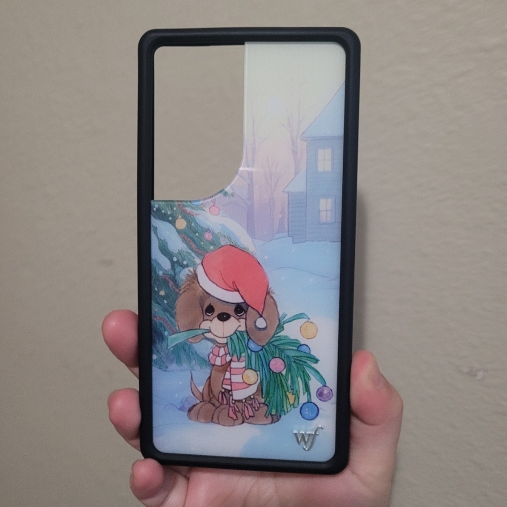 Wildflower Cases Precious Moments Holiday Puppy Phone Case For Samsung S25 Ultra